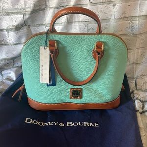 Tiffany blue Dooney and Bourke purse.